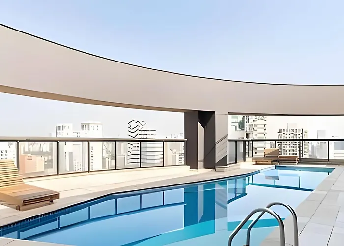Flat Hotel Moema Av. Rouxinol Com Piscina